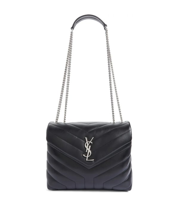 Small Loulou Matelassé Leather Shoulder Bag